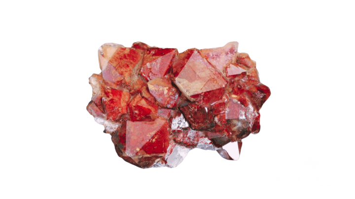 red quartz crystal