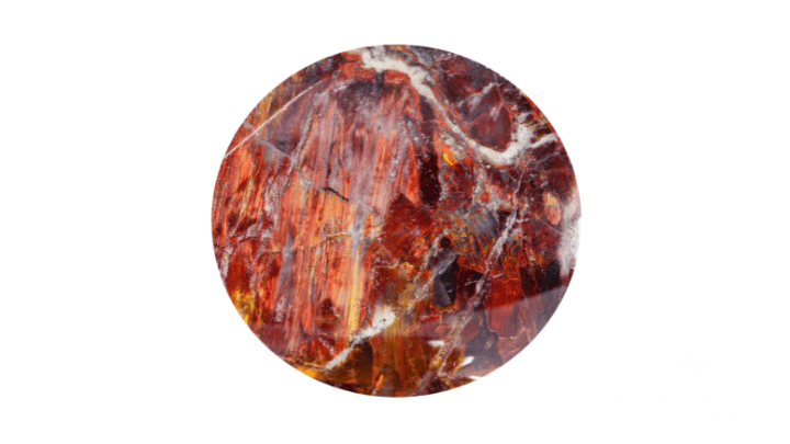 red sunstone crystal