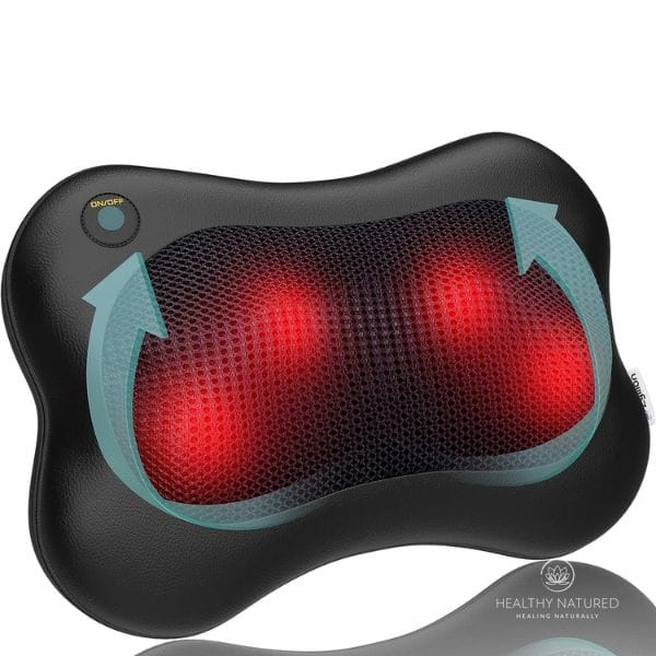 zyllion shiatsu back and neck massager with heat