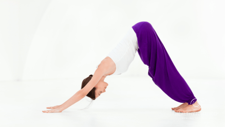 downward facing dog yoga pose for ajna chakra downward facing dog yoga pose for ajna chakra
