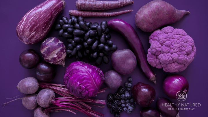 purple foods for the third eye chakra balance