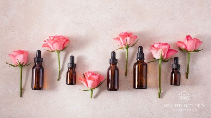 rose essential oil for a blocked heart chakra