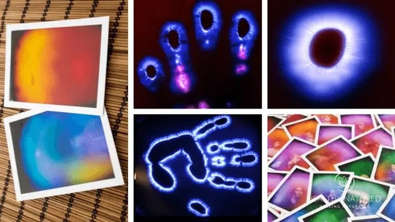 proof of the aura kirlian photography