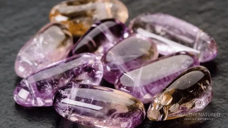 ametrine tumble stones ametrine tumble stones