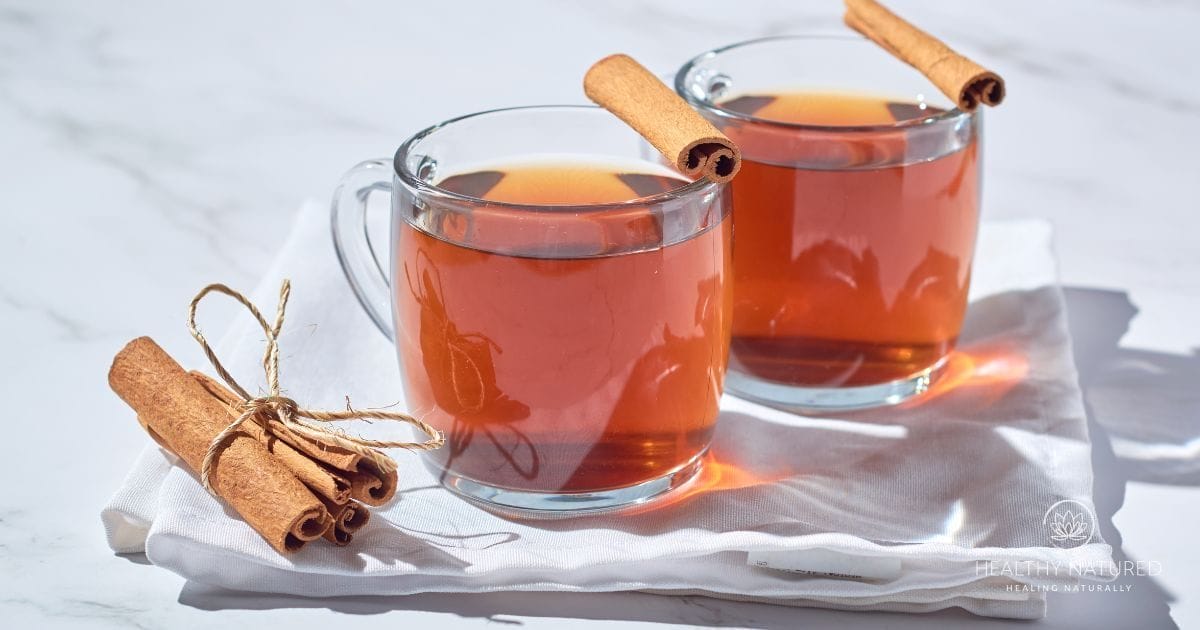 cinnamon water served