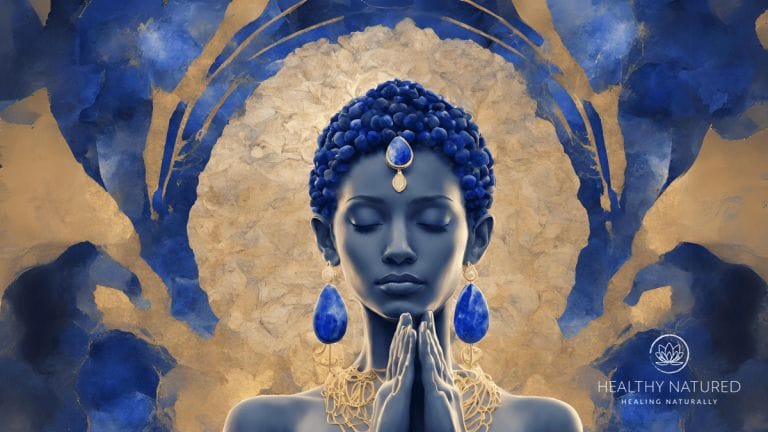 Lapis lazuli healing crystals