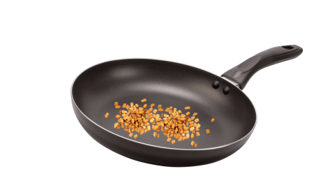 pan fry methi