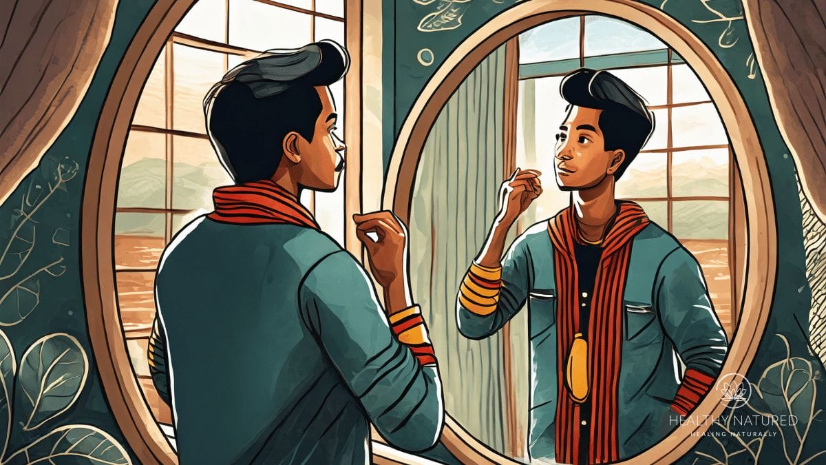 practice your confidence in the mirror