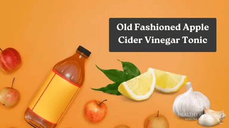 old fashioned apple cider vinegar tonic
