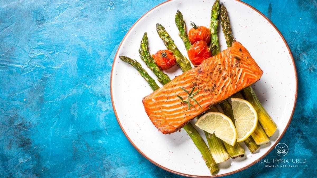 baked salmon and asparagus
