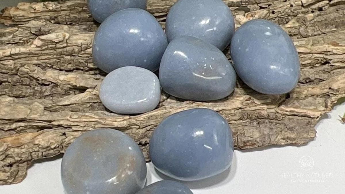 Polished Angelite Crystal