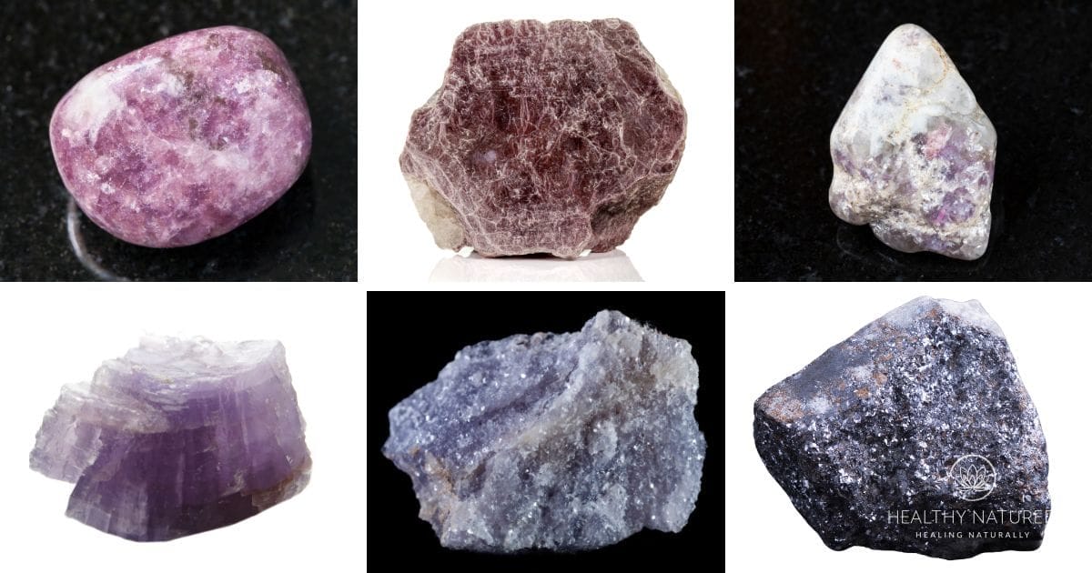 lepidolite crystal