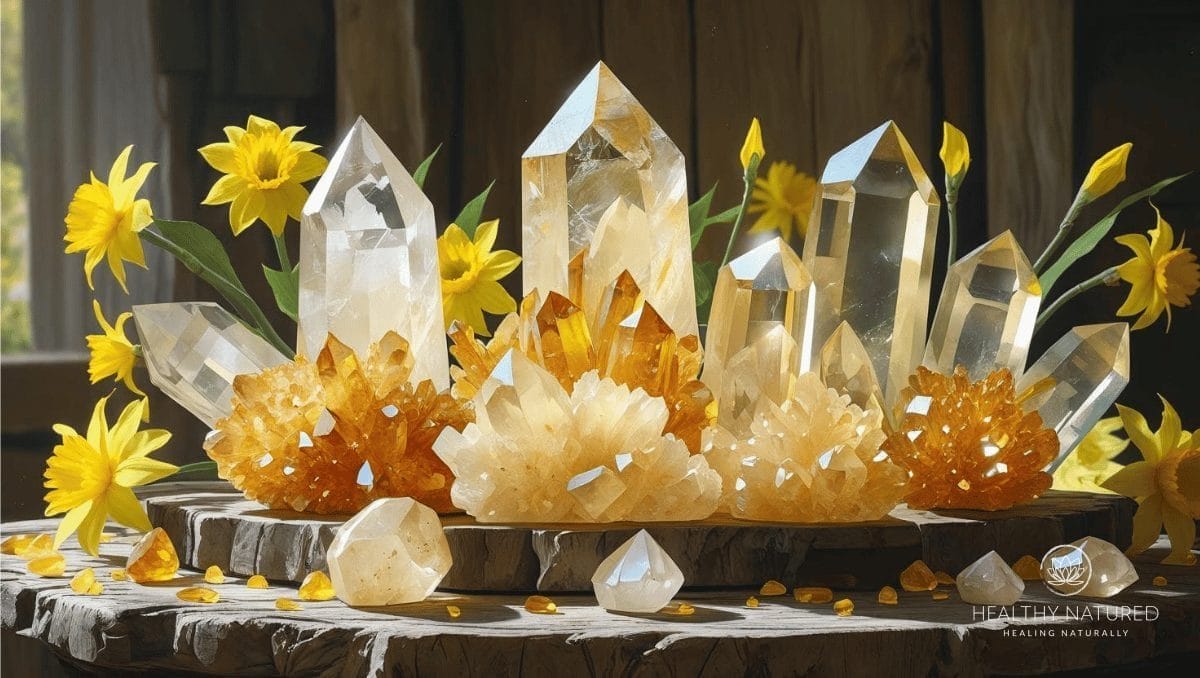 yellow crystals healing properties
