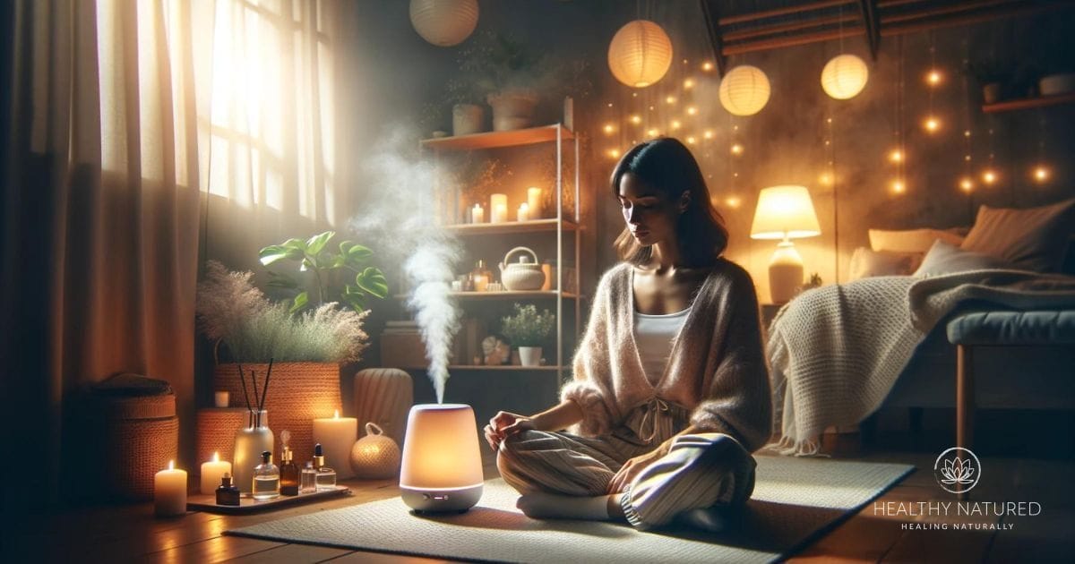 Chakra balancing with essential oils