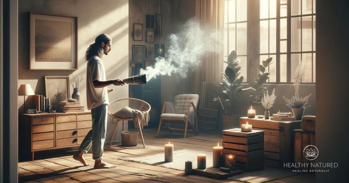 black obsidian meaning - energy smudging