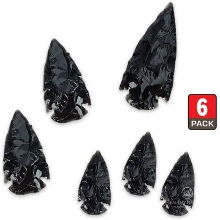 Black Obsidian Arrowhead Collection