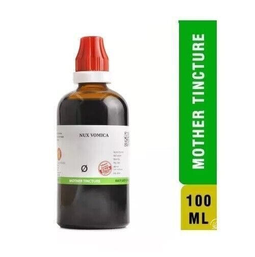 BJain Homeopathic Nux Vomica Mother Tincture Q (100ml)