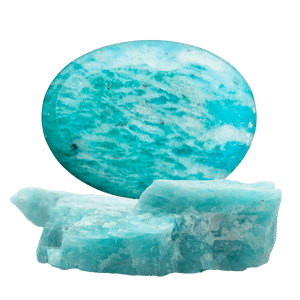 blue amazonite healing crystal