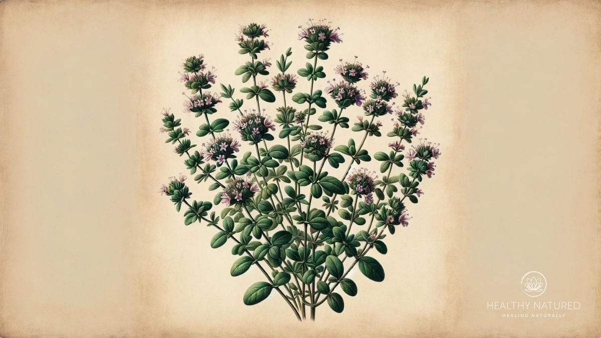 Thyme homemade herbal remedies