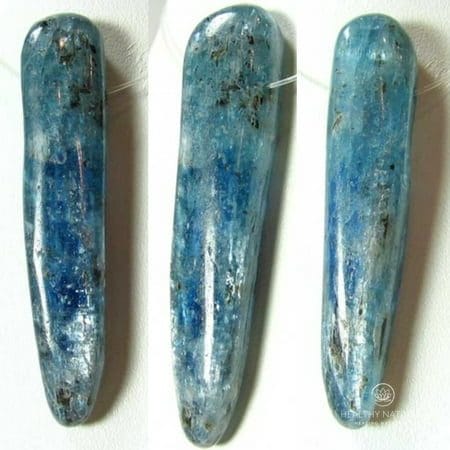 85cts! Organic! Blue Kyanite Pendant Bead 10418Z