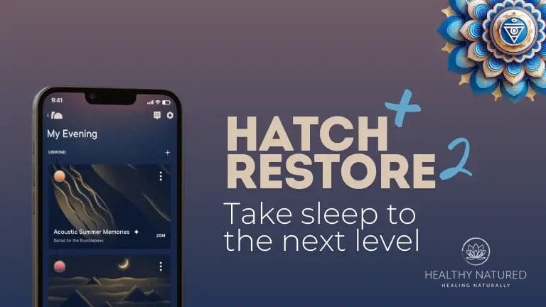 a phone screen with an app open on it, Hatch Restore 2 review