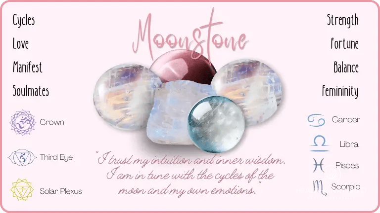 Moonstones - Crystals for soulmates