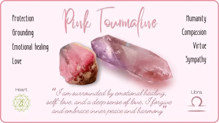 Pink Tourmaline - Crystals For Romance