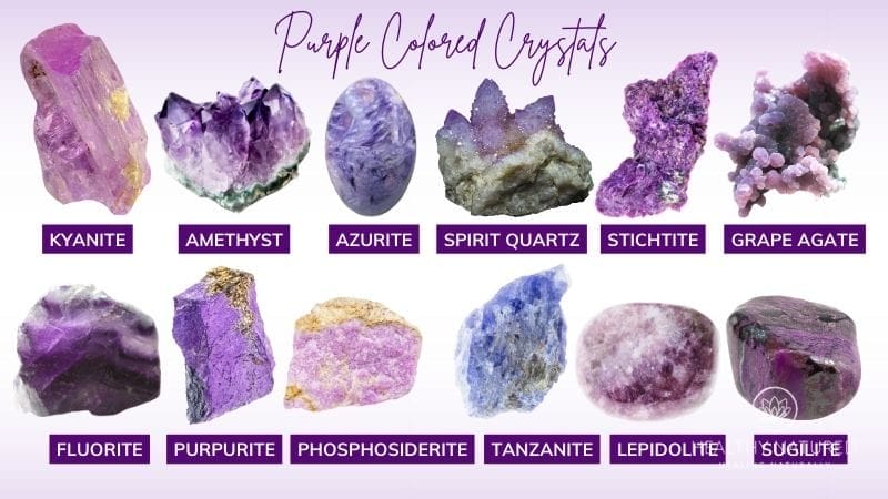 Purple Crystals Meaning