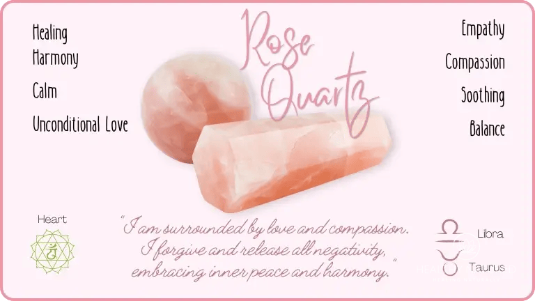 Rose Quartz Crystals for Love