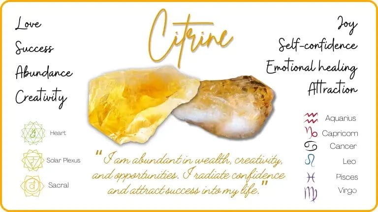 Citrine Crystals For Love