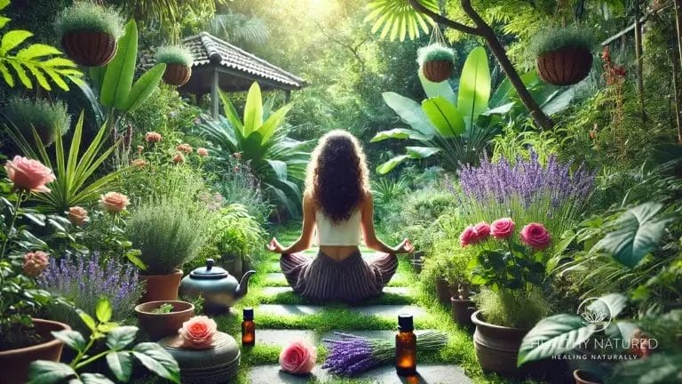 Embrace the heart chakra's energy with green and soothing aromatherapy.