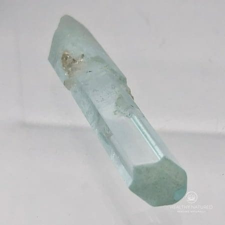 One Rare Natural Aquamarine Crystal | 46x9x10mm | 31.595cts | Sky blue |