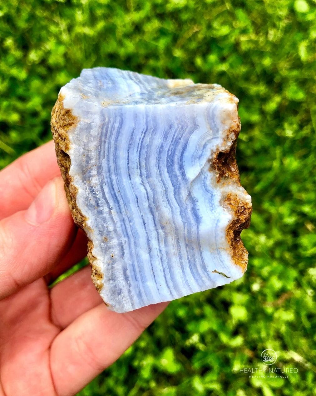 Raw Blue Lace Agate Stone, Natural Blue Lace Agate from South Africa