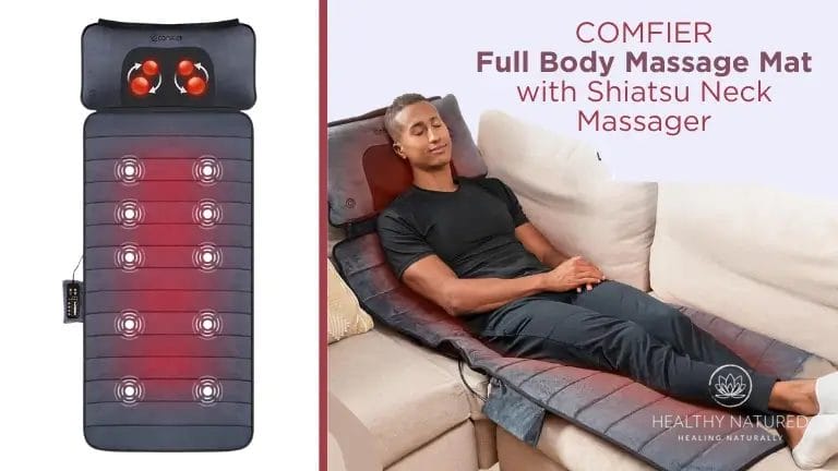 COMFIER Full Body Massage Mat with Shiatsu Neck Massager CF-3603U