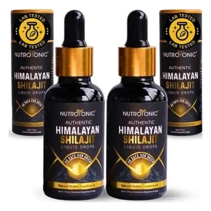 NutroTonic's Himalayan Shilajit Liquid Drops