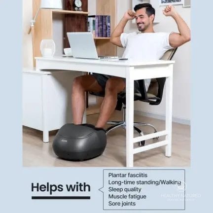 RENPHO Foot Massager Machine helps with