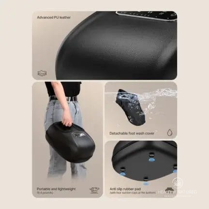 RENPHO Shiatsu Foot Massager with Heat and Kneading for Foot Pain Relief and Relaxation