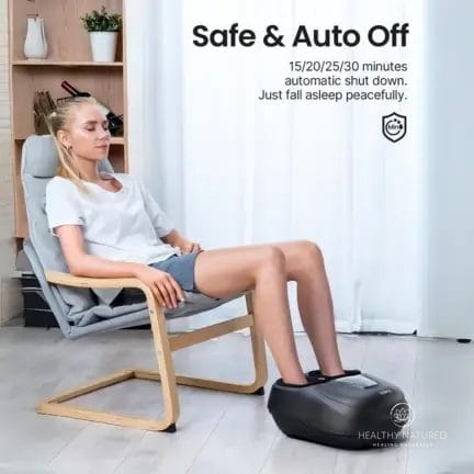 Shiatsu Foot Massager with Safety Features