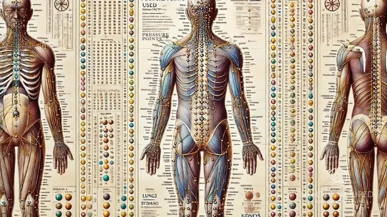 Shiatsu Massage Meridian Pressure Points