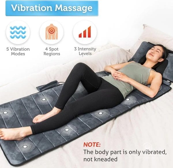 comfier massage mat vibration features