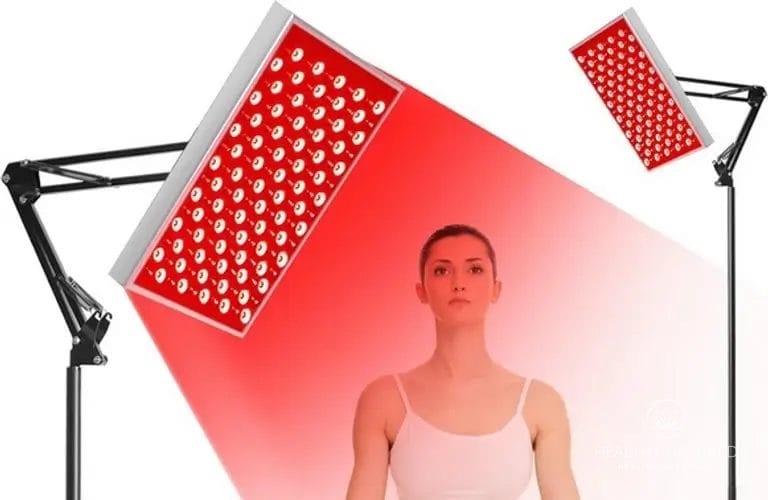 red light therapy lamp