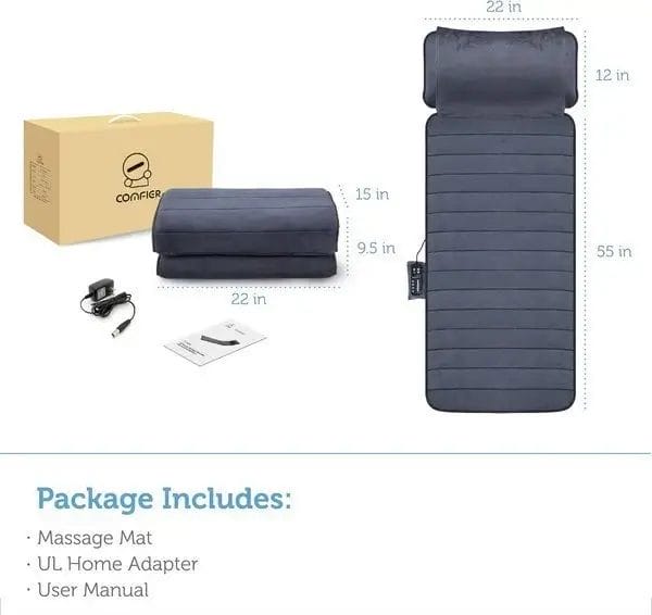 what's in the Comfier Massage Mat pack