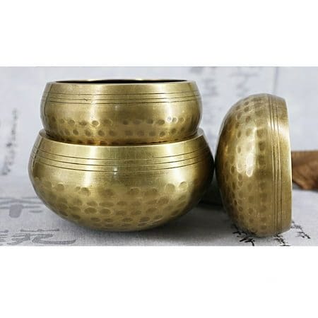 Buddha Sound Bowl With Stick Decoration Tibetan Sound Musical Sound Musical Meditation Musical Meditation With Meditation With Stick Siuke Sound Qisuo Tibetan Decoration Sound