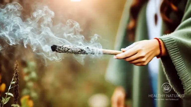 smudging as one of your daily aura rituals