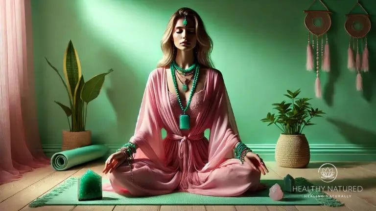 Greens and pinks are healing for empathy, compassion and love