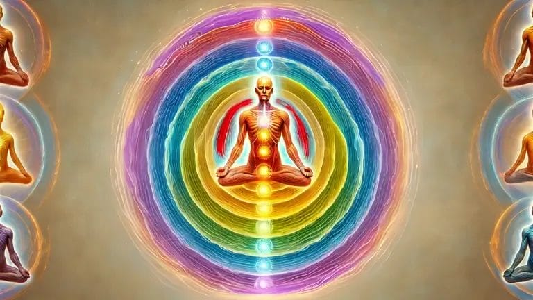 Heal the aura with color therapy