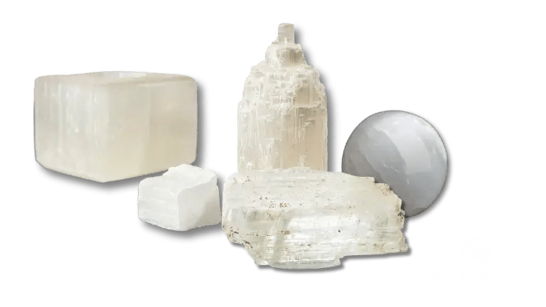 Satin Spar Selenite - Stones For Positive Energy