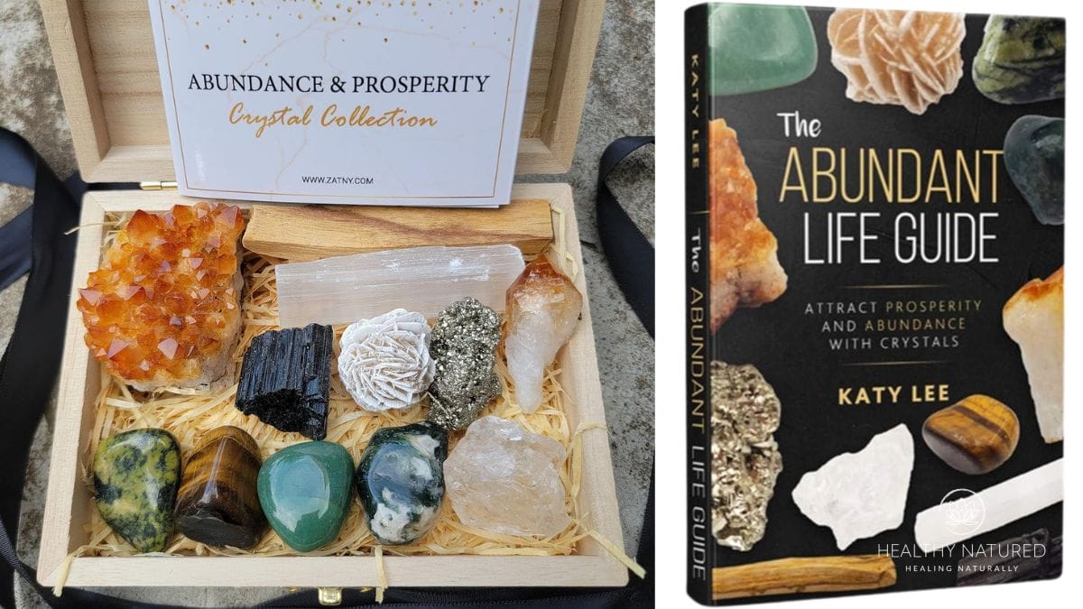Premium Abundance and Prosperity Crystal healing sets