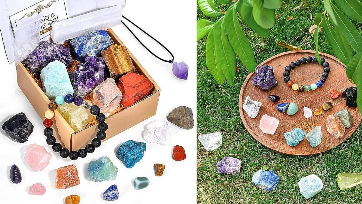 Sharvgun 25 PCS Crystals and Healing Stones