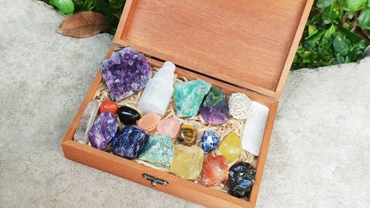 a crystal healing sets